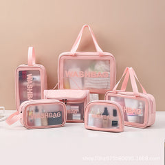 Waterproof Toiletry Bag for Women - Travel Makeup Organizer