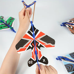 Magic Luminous Slingshot Catapult Plane Outdoor Toy