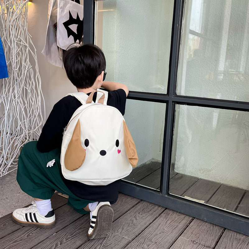 Puppy Shape Backpack for Kids Outdoor Travel Bag