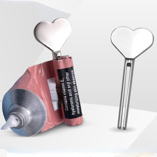 Heart Shaped Toothpaste Squeezer - Get Every Last Drop