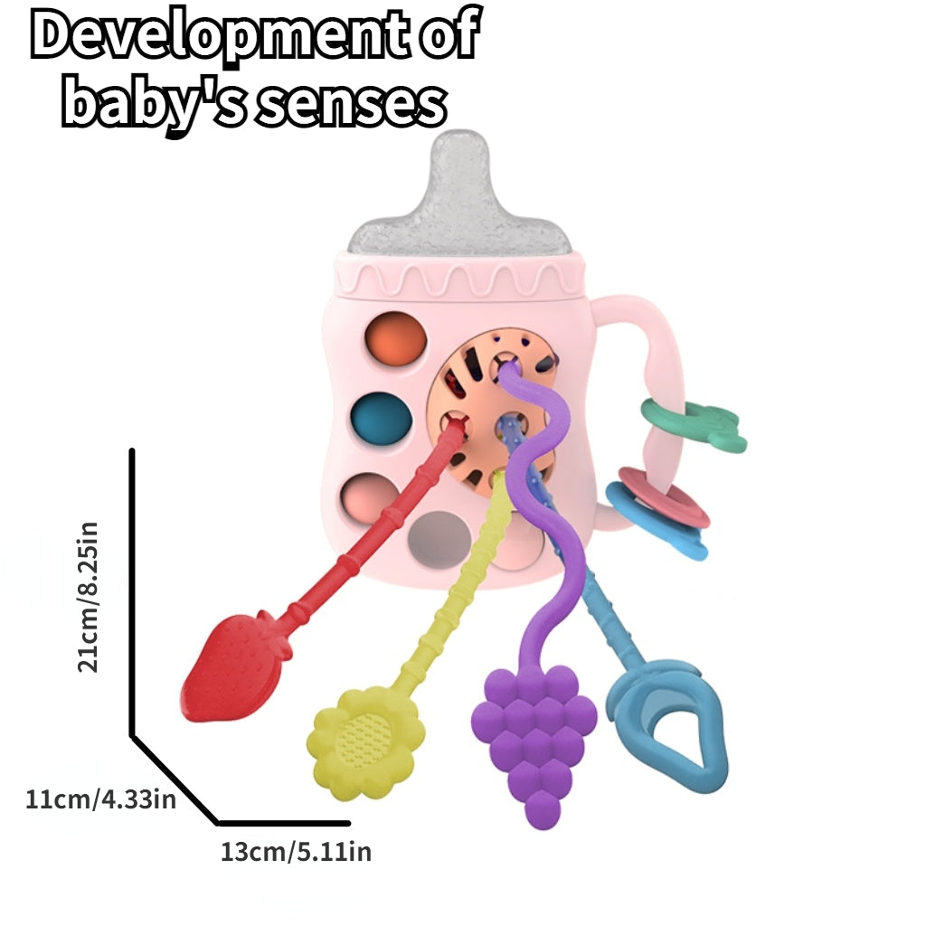 6-in-1 Montessori Toys For Babies - Finger Grasping Exerciser