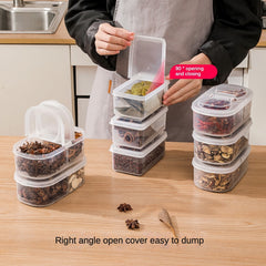 Refrigerator Storage Box Multiple Compartments