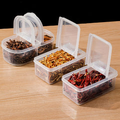 Refrigerator Storage Box Multiple Compartments