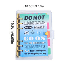 Retro American Style Loose Leaf Notebook