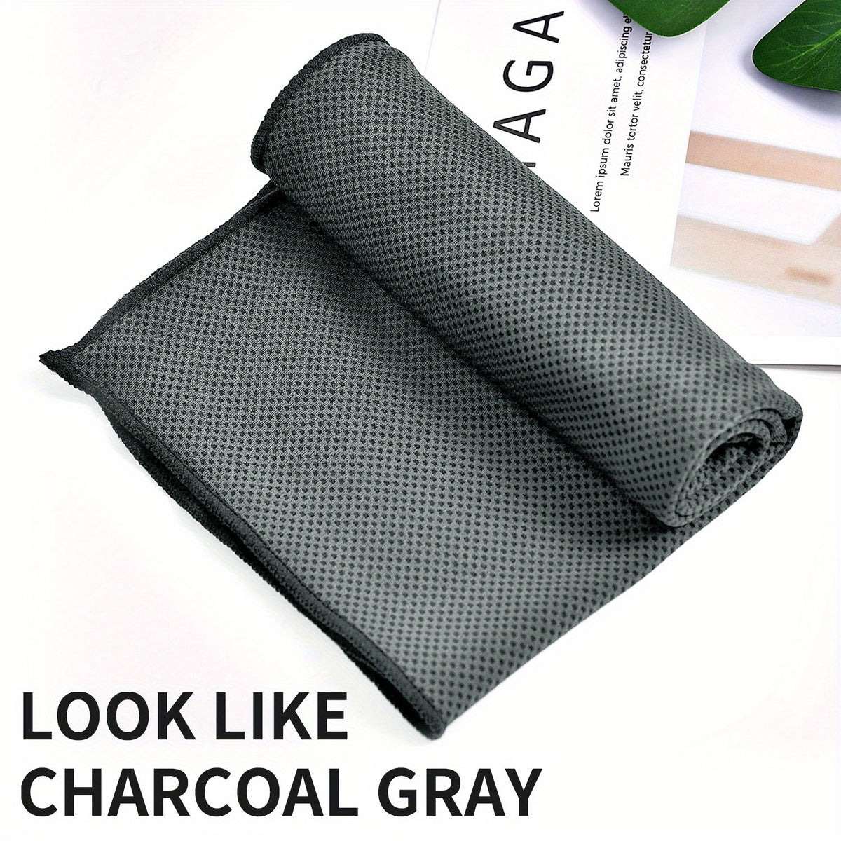 Soft Breathable Cooling Towel Quick Dry for Yoga Running Gym - 1pc