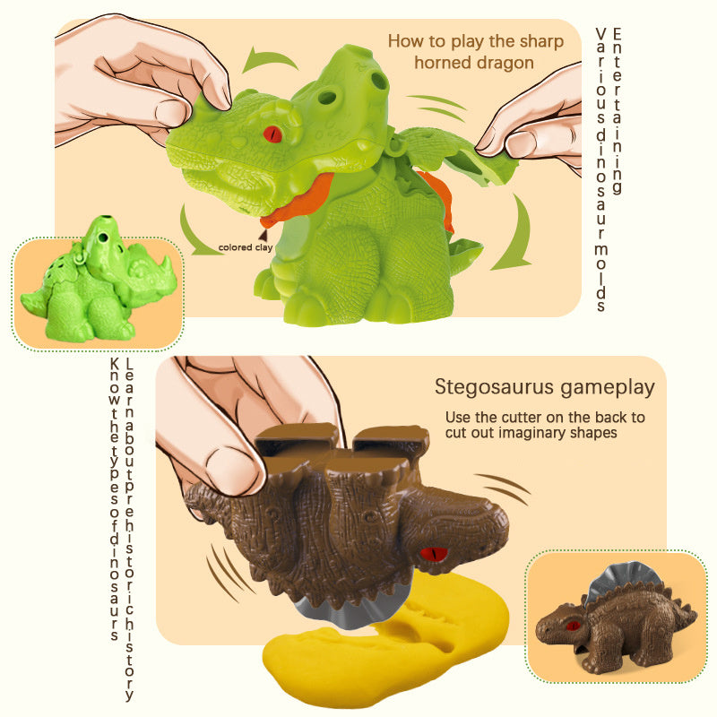 Kids Dino Mud Table for Science Education
