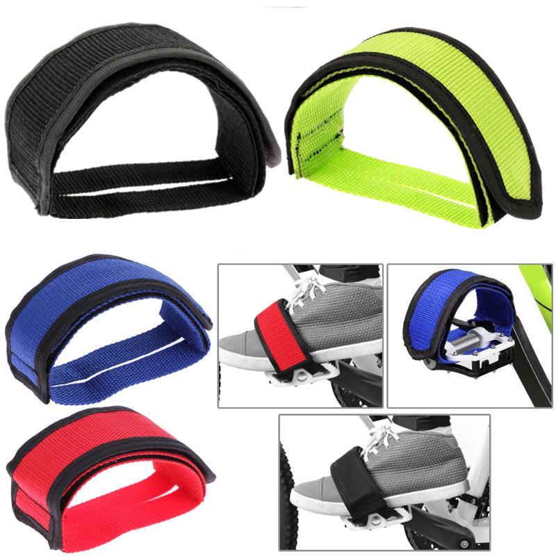 4colors Bike Pedals Belt Nylon Anti-slip Ultralight