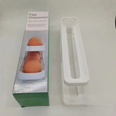 Rolling Egg Dispenser Holder Fridge Storage