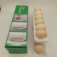 Rolling Egg Dispenser Holder Fridge Storage