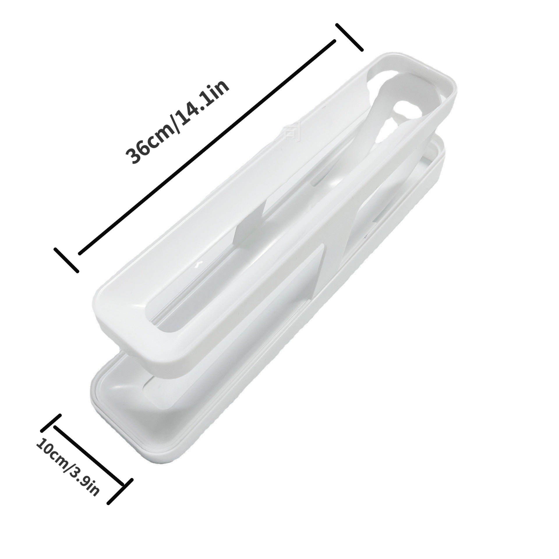 Rolling Egg Dispenser Holder Fridge Storage