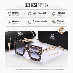 MePanda Large Frame Sunglasses Unisex Vintage Style