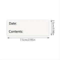 Food Label Stickers Production Date Sticker Labels