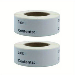 Food Label Stickers Production Date Sticker Labels