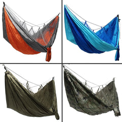 Portable Camping Hammock with Mosquito Net - Backpacking Travel