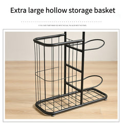 Metal Vertical Ball Rack Garage Storage Organization Stackable Ball Cage