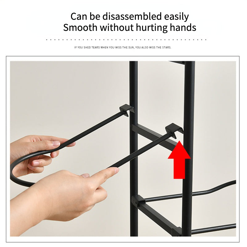 Metal Vertical Ball Rack Garage Storage Organization Stackable Ball Cage