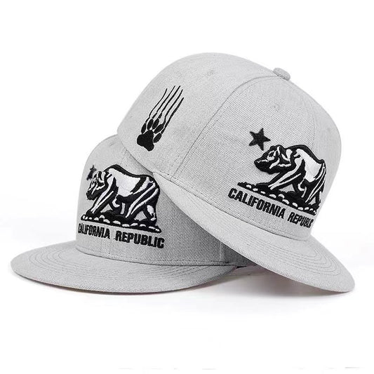 Unisex Breathable Baseball Cap with Dog Embroidery