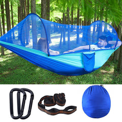Portable Mosquito-Proof Sunshade Hammock for Camping
