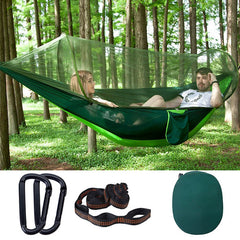 Portable Mosquito-Proof Sunshade Hammock for Camping