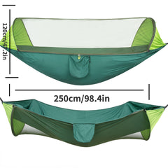 Portable Mosquito-Proof Sunshade Hammock for Camping