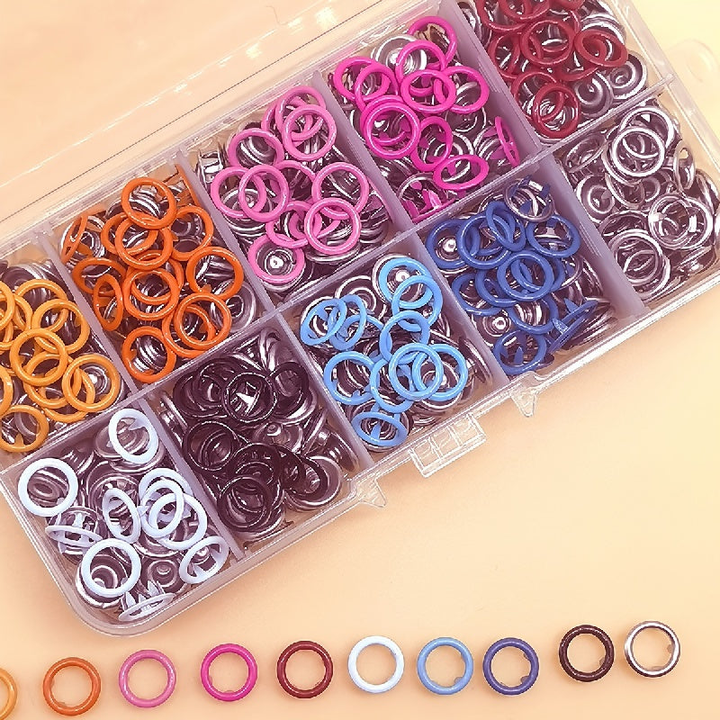 100pcs Snap Button with Snap Pliers for Sewing Garments
