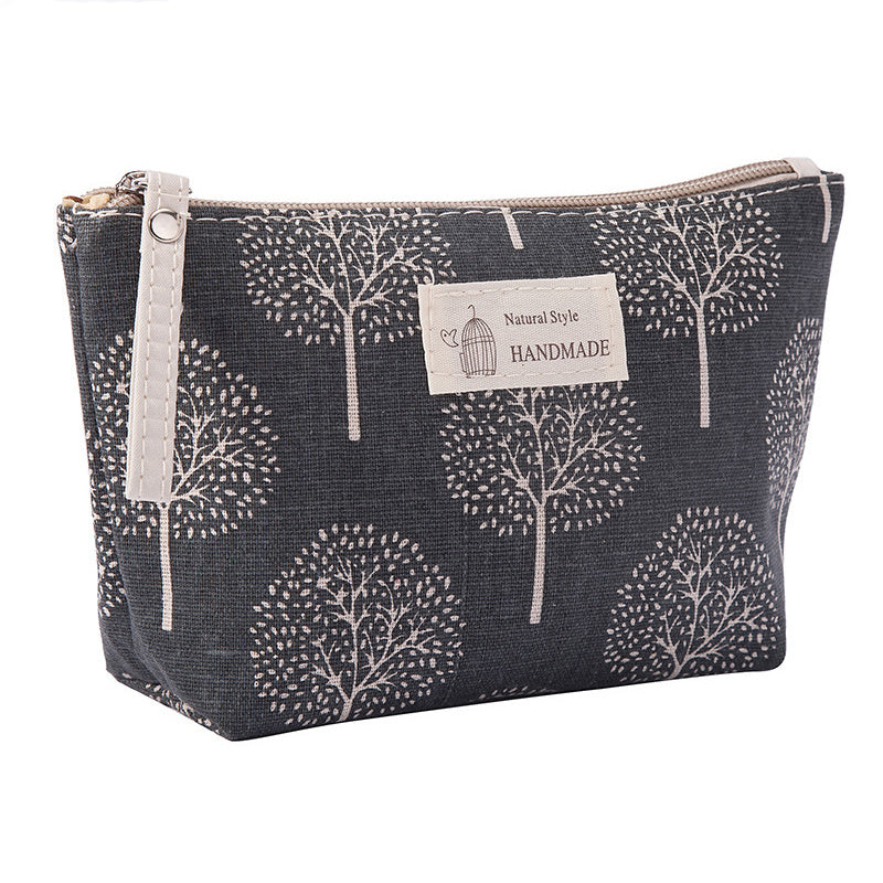 Zipper Cosmetic Pouch Travel Makeup Organizer