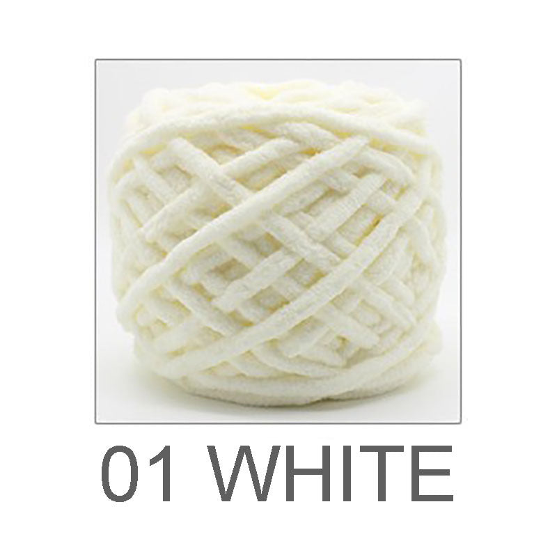 Soft Woolen Thread for Crocheting & Knitting DIY - Ice Strip Thread