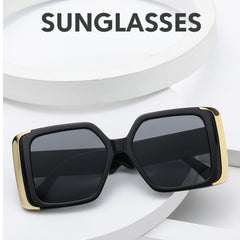 Square Sunglasses Vintage UV400 Sun Shades for Men Women