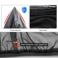 2pcs Car Side Window Sunshade UV Protection Mesh Visor Curtain