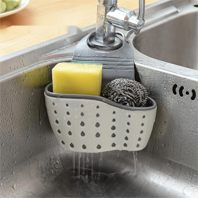 Thickened Double Layer Sink Hanging Bag Storage Rack