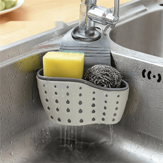 Thickened Double Layer Sink Hanging Bag Storage Rack