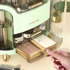 Makeup Organizer Dust Water Proof Cosmetics Storage Display Cases