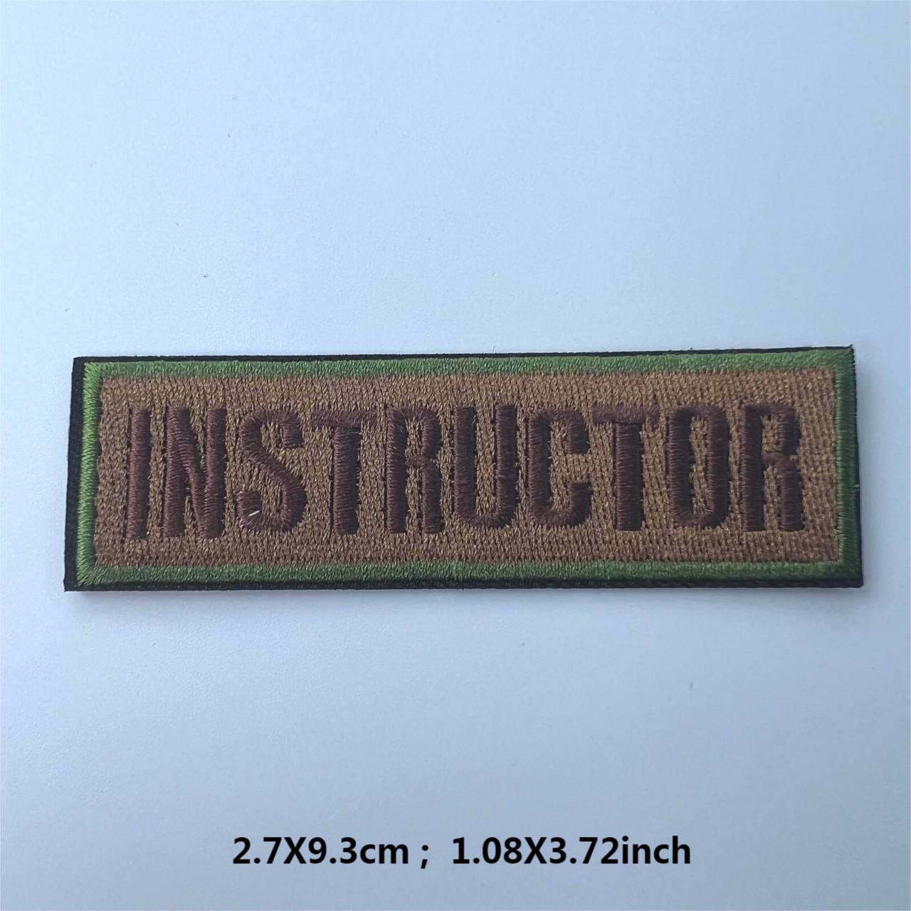 4pcs Punk Embroidered DIY Stickers for Assault Jacket