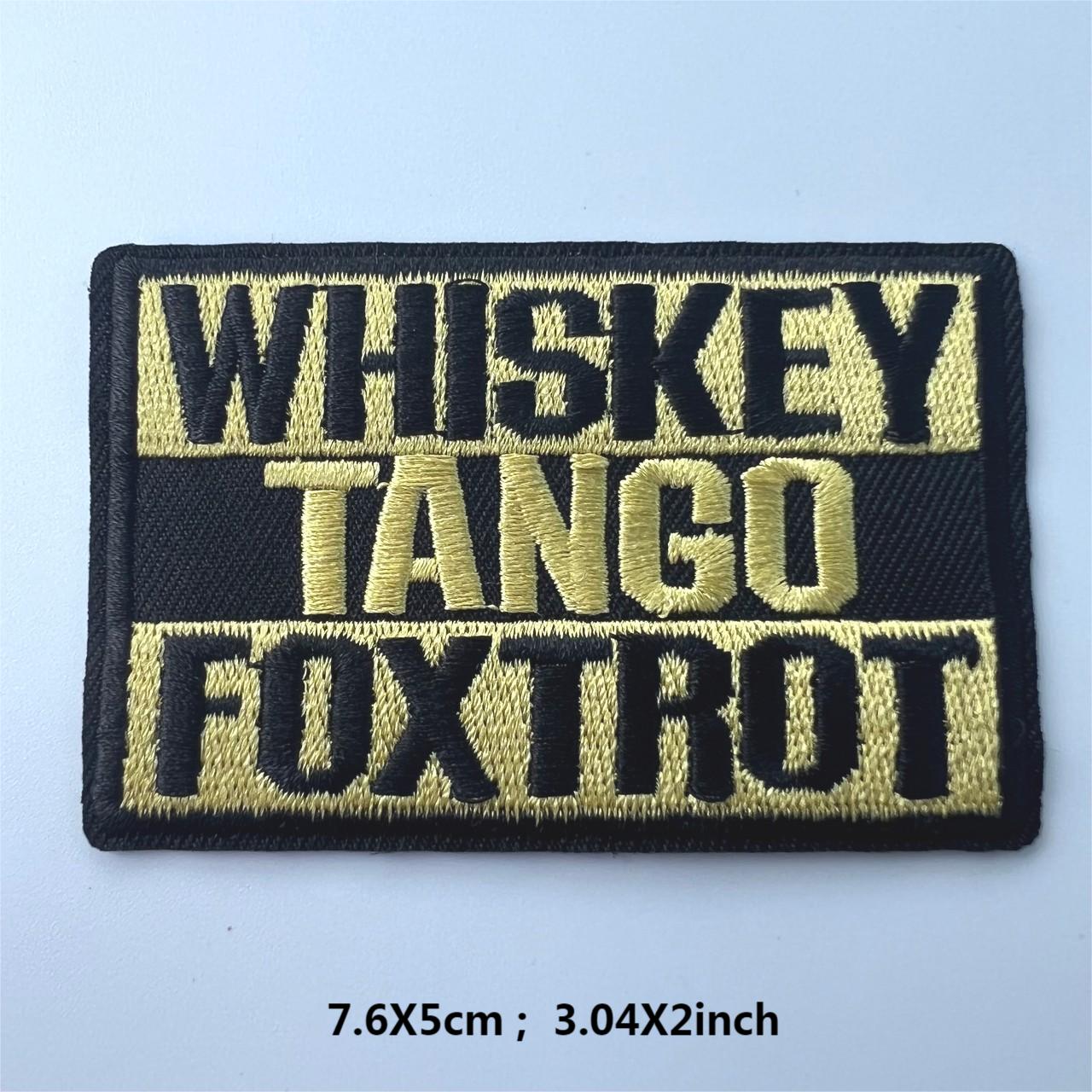 4pcs Punk Embroidered DIY Stickers for Assault Jacket