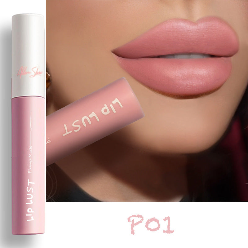 Matte Lip Glaze Women Long Lasting Moisturizing Lipstick