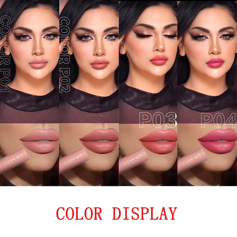 Matte Lip Glaze Women Long Lasting Moisturizing Lipstick