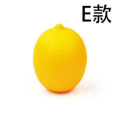 Lemon Shaped Fruit Container with Lid Avocado Preservation Box