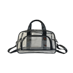 Clear PVC Travel Tote Bag - Large Capacity, Fitness & Beach Bag