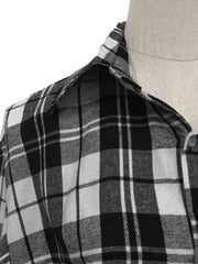 Plaid Long Sleeve Shirt Outdoor Casual Loose Shirt