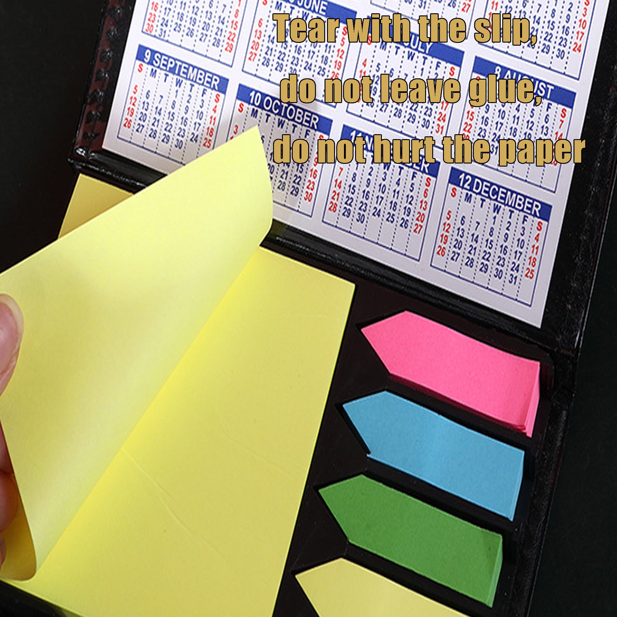 Colorful Stripes Sticky Notes Cartoon Note Book