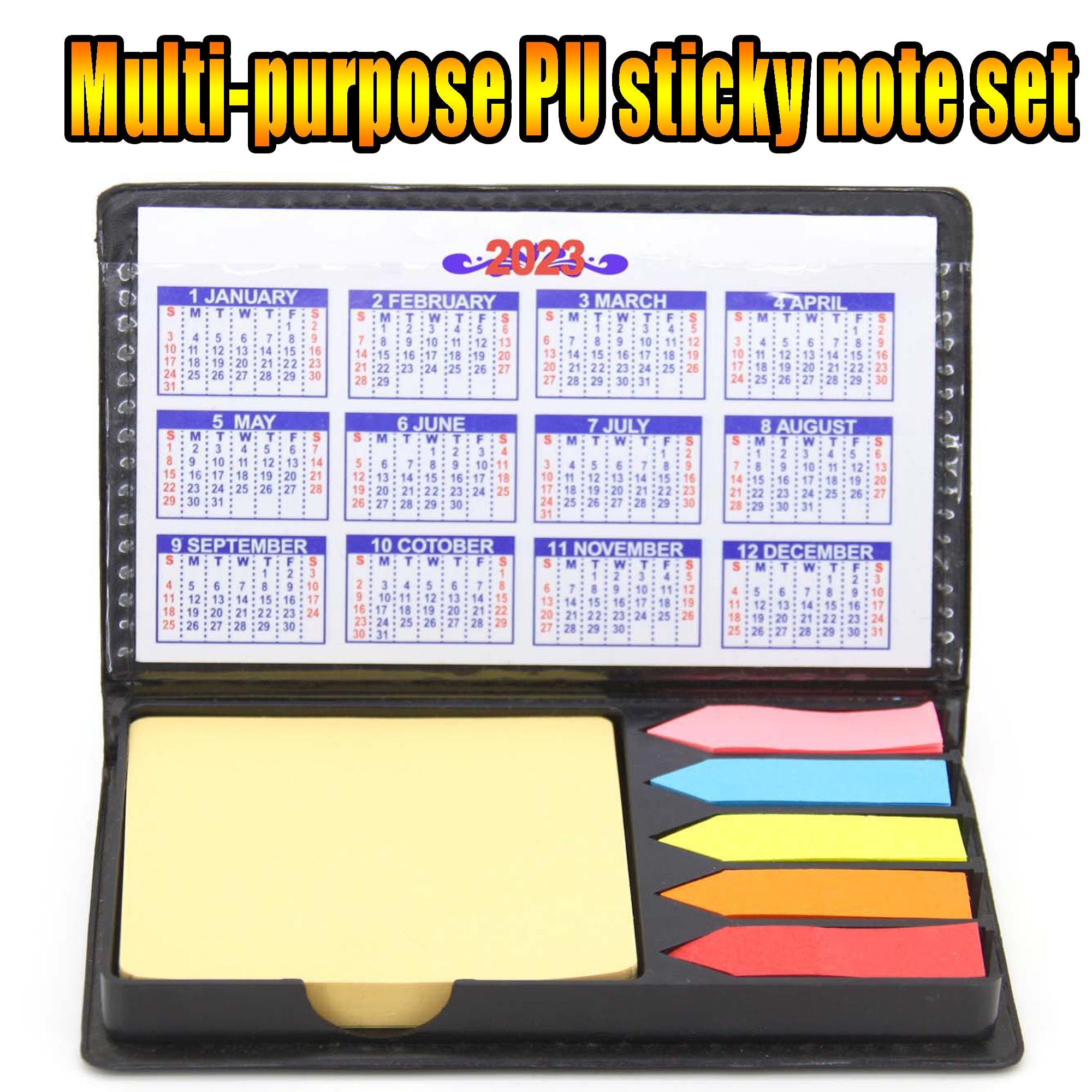Colorful Stripes Sticky Notes Cartoon Note Book