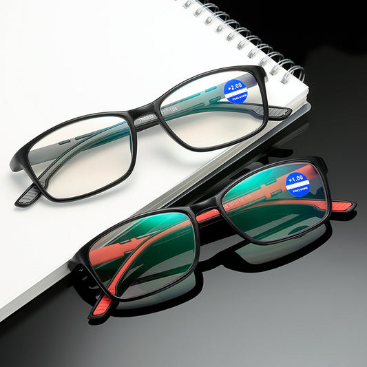 Men's Vintage TR90 Square Reading Glasses