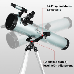 Professional 350x Zoom Monocular Telescope
