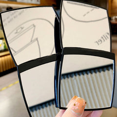 Portable Compact Mirror Double sided Folding Makeup Mirror