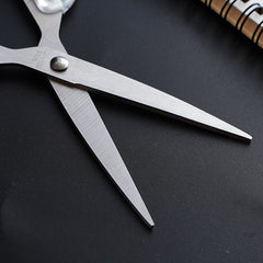3pcs Set Safety Art Scissors Transparent Stainless Steel Household Scissors