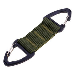 3pcs Outdoor Tactical Carabiner Durable Nylon Webbing Multifunctional