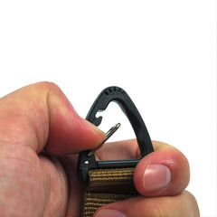 3pcs Outdoor Tactical Carabiner Durable Nylon Webbing Multifunctional