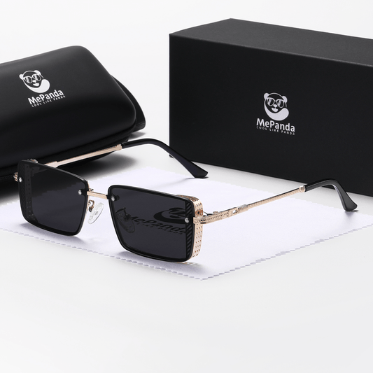MePanda Polarized Square Frame Sunglasses