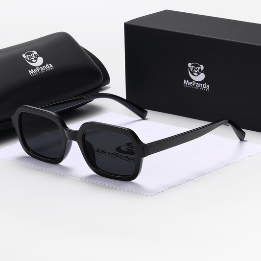MePanda Unisex Small Square Sunglasses