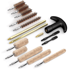 Outdoor Gun Cleaning Set with Tube Brush Tool Cloth Bag and Pipe Dredge Brush
